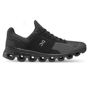 Black Men On Cloud Cloudswift Road Running Shoes | IE_ON8592