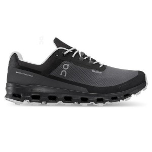 Black Men On Cloud Cloudvista Waterproof Trail Running Shoes | IE_ON9086