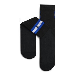 Black Men On Cloud Tennis Socks | IE_ON8735